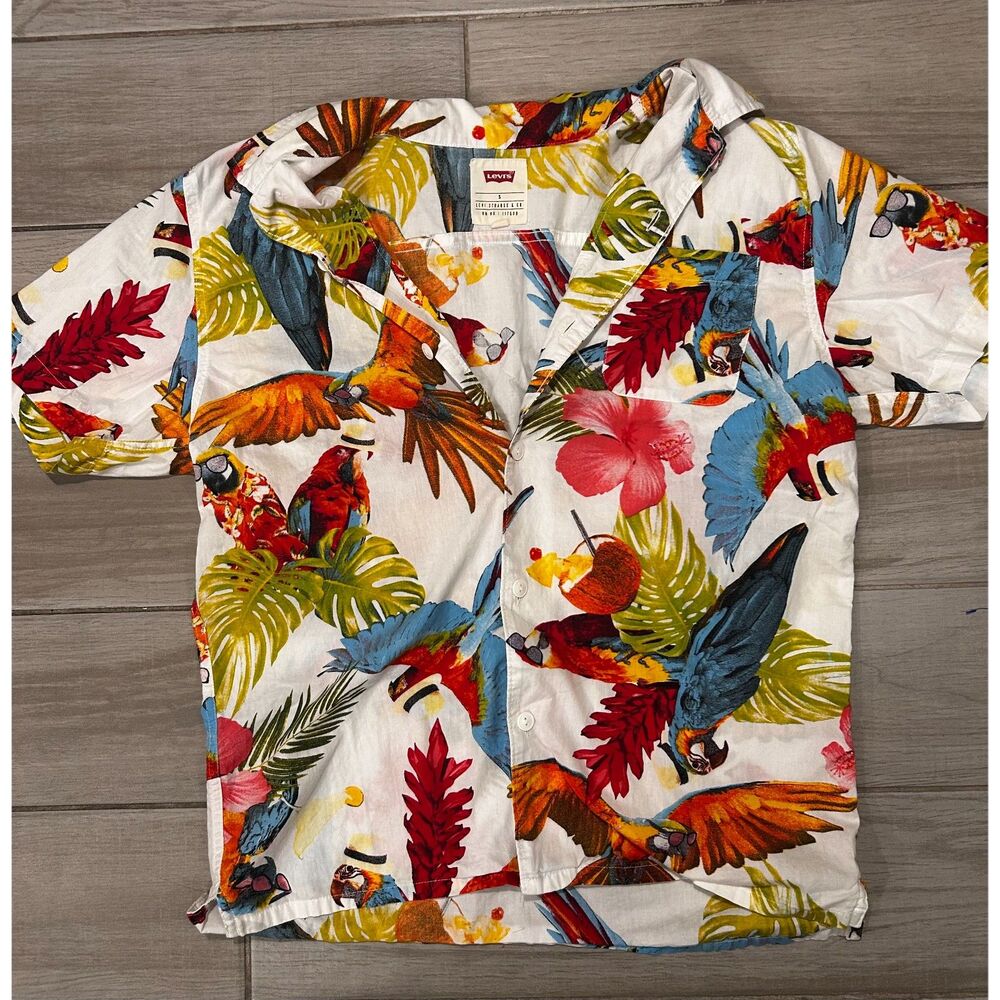 Levi's Men's Button Up Shirt Casual Classic Streetwear
